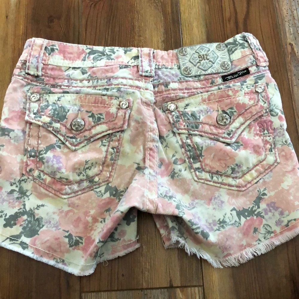 Girl Miss me shorts SZ 16 with bling